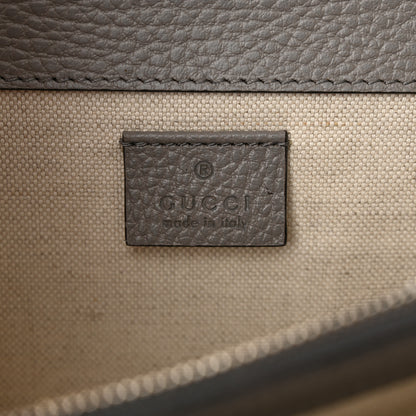 Gucci Pebbled Calfskin Small Dionysus Shoulder Bag Dusty Grey 6 of 11