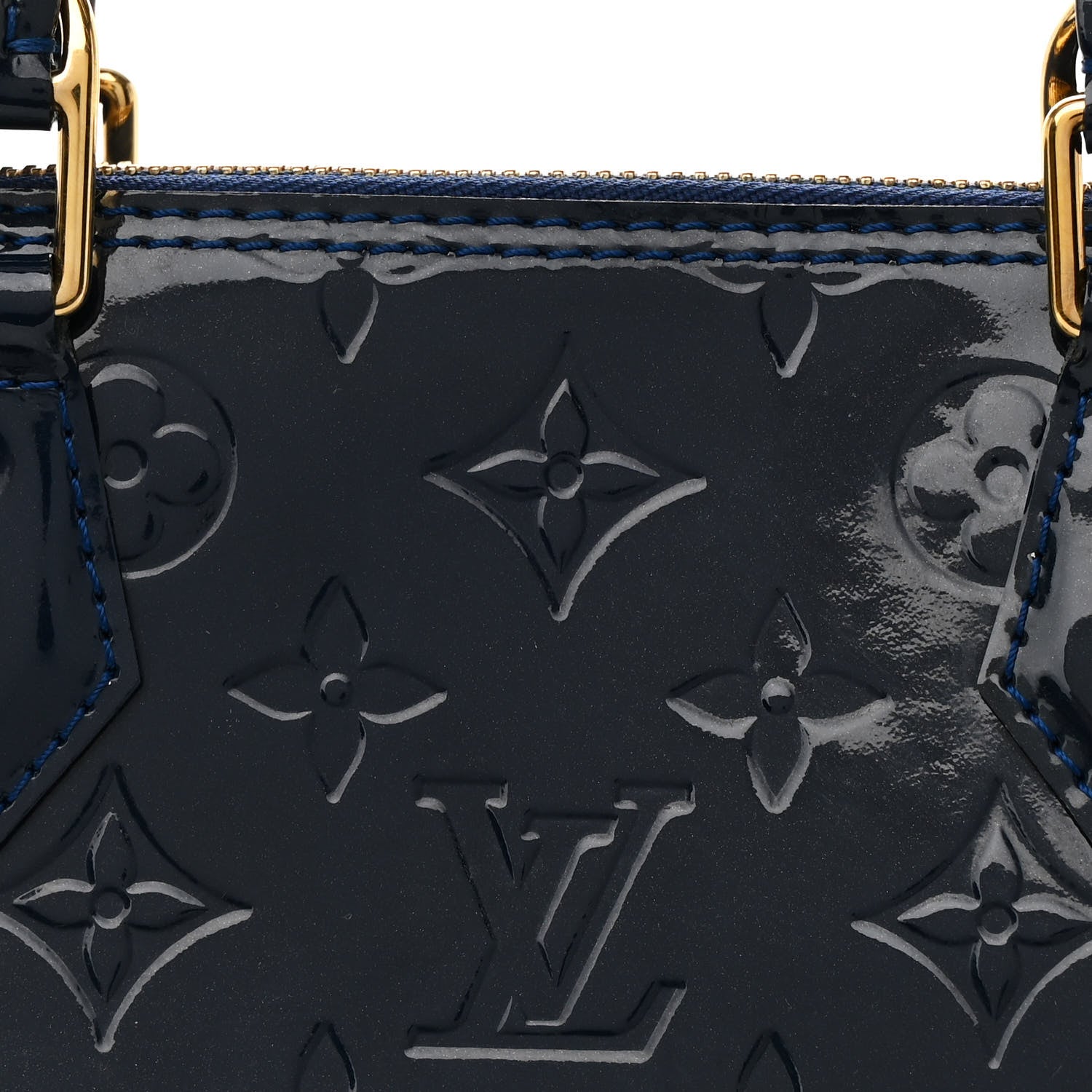 Louis Vuitton Vernis Alma PM Grand Blue 8 of 11