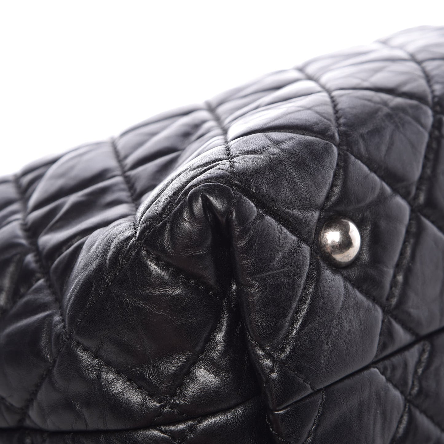 Aged Calfskin Reissue 2.55 Tote Black