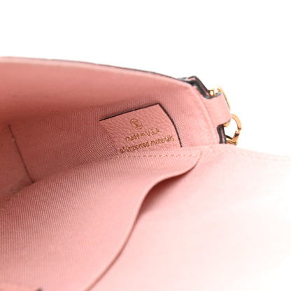Louis Vuitton Empreinte Pochette Felicie Chain Wallet Rose Poudre 10 of 13