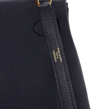 Hermes Togo Kelly Retourne 28 Bleu Nuit 10 of 12