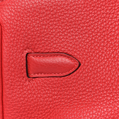 Hermes Togo Birkin 35 Rouge Pivoine 9 of 52