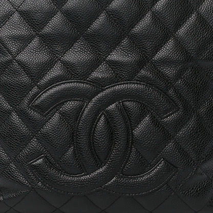 Chanel Caviar Quilted Petit Shopping Tote PST Black 8 of 16