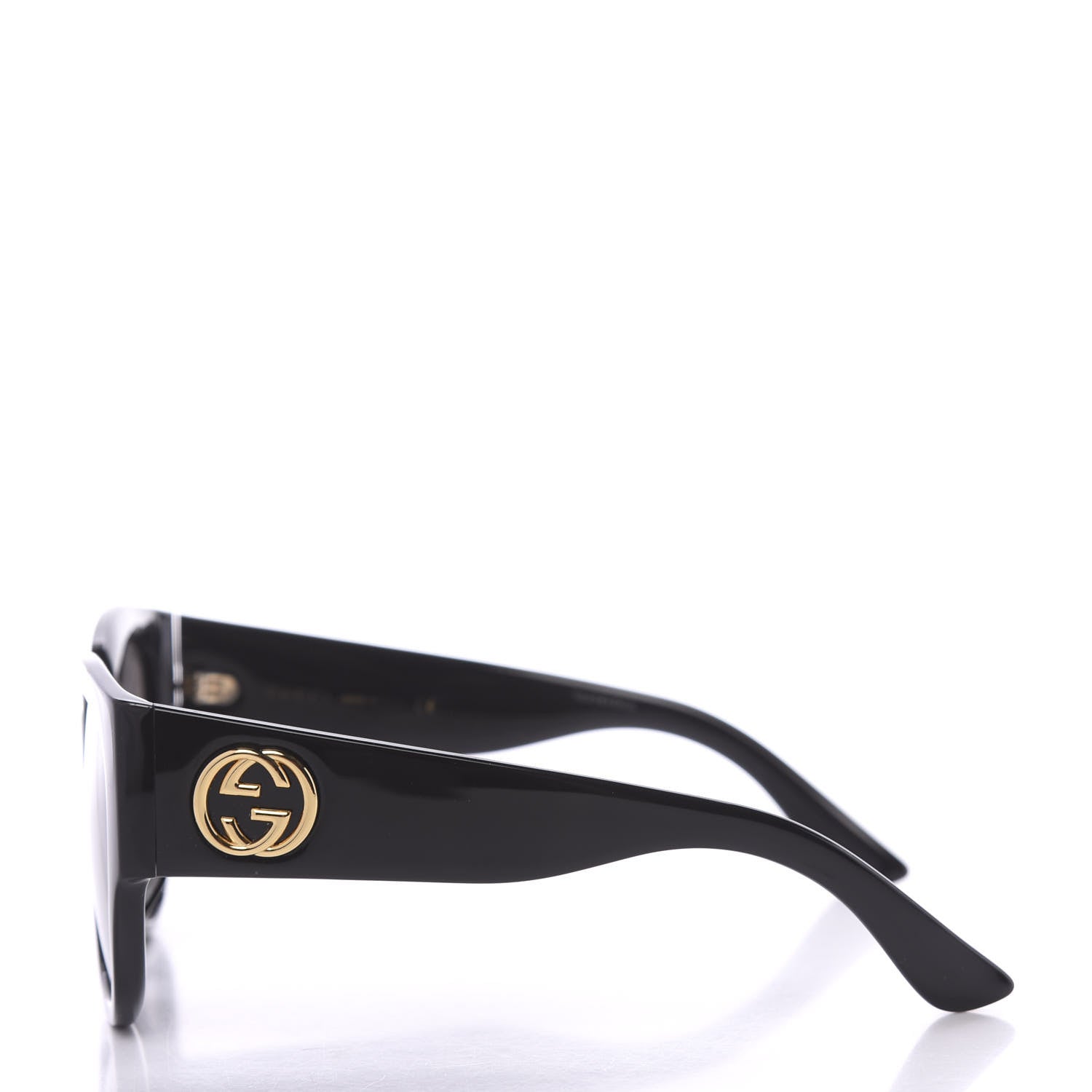 Gucci Acetate Square Frame Sunglasses GG0141S Black 3 of 7
