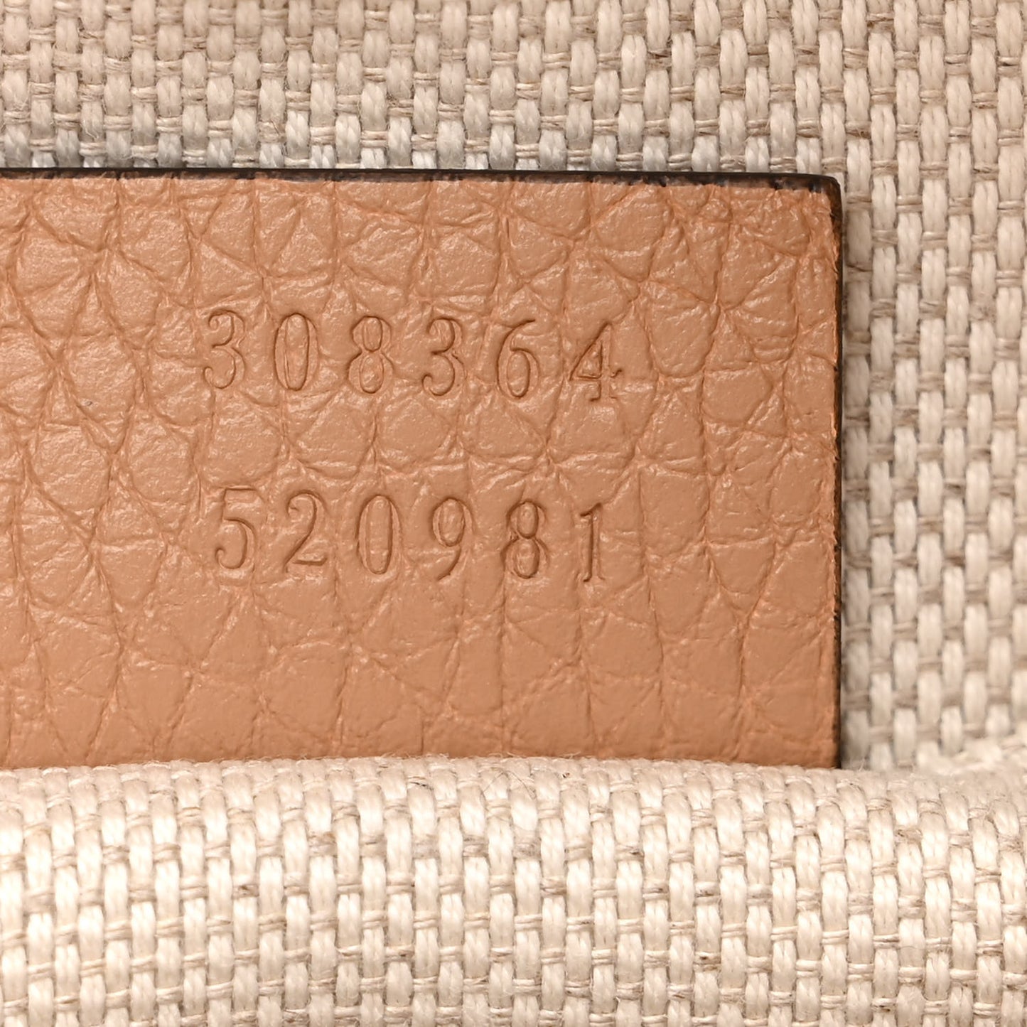 Pebbled Calfskin Small Soho Disco Bag Camelia