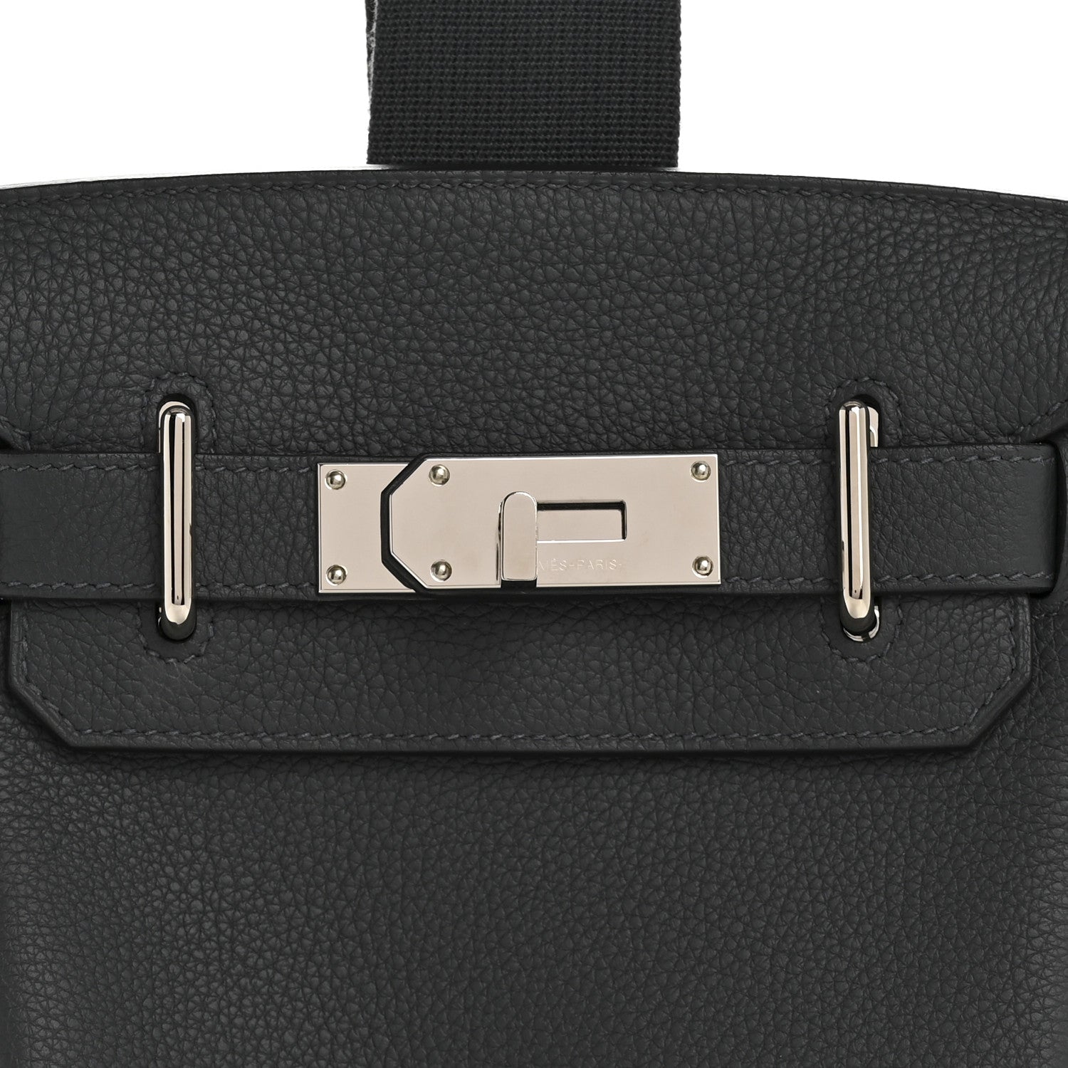 Hermes Togo Hac A Dos PM Backpack Gris Misty 8 of 11