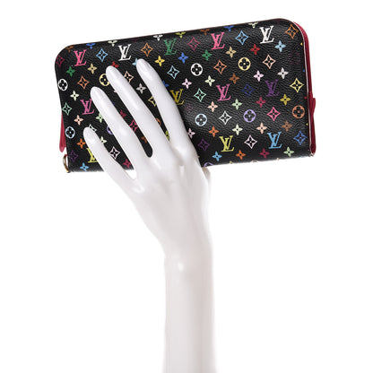 Louis Vuitton Monogram Multicolor Insolite Wallet Black Grenade 2 of 8