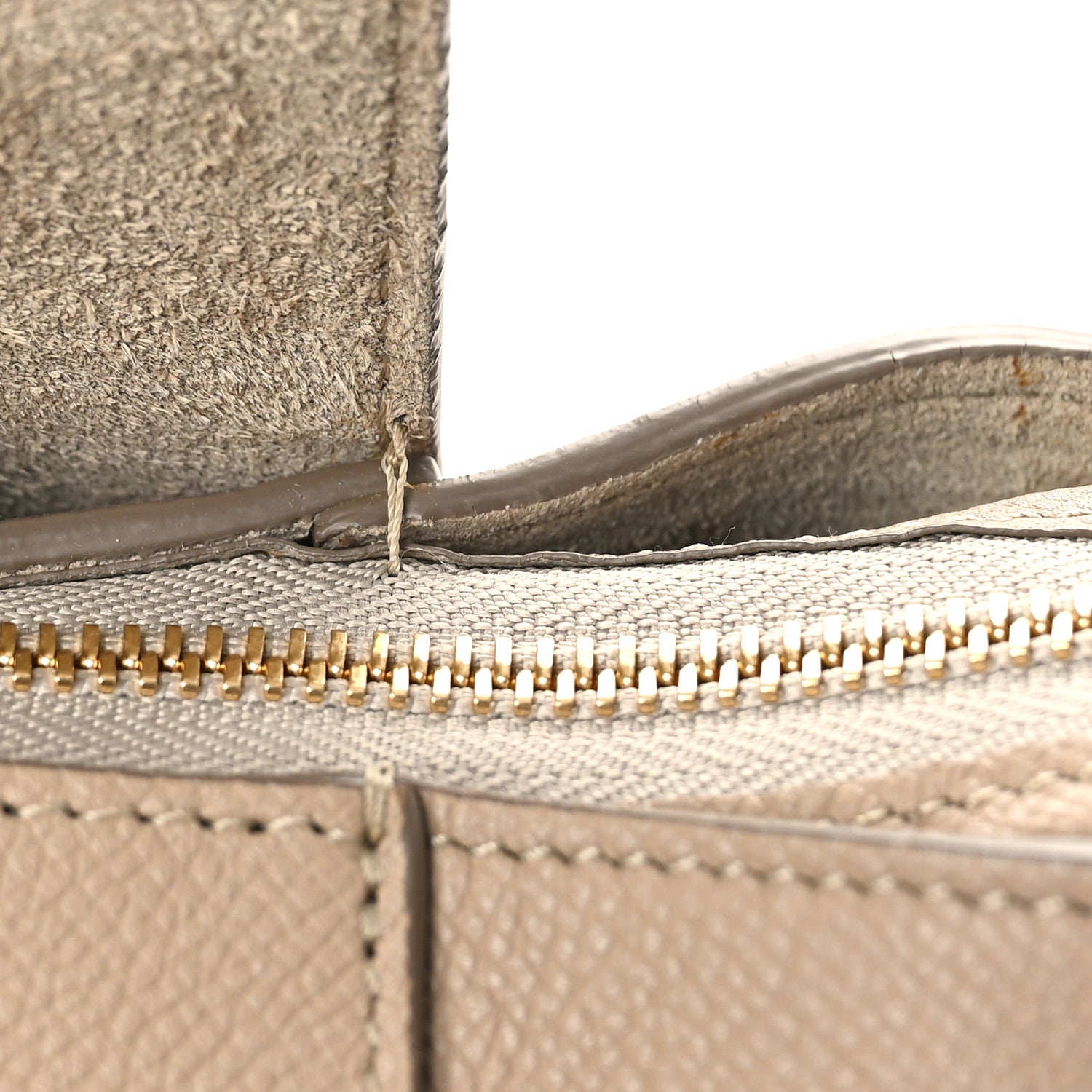 Celine Grained Calfskin Mini Belt Bag Light Taupe 11 of 11