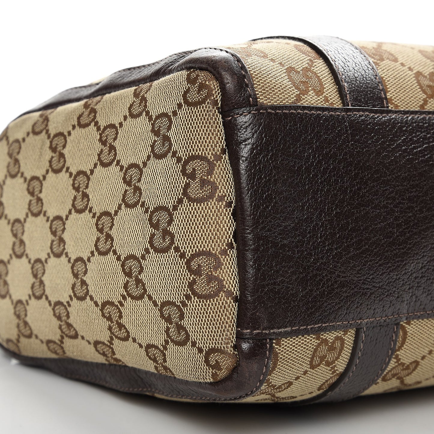 Monogram Small Abbey Boston Dark Brown