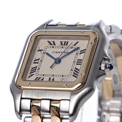 Cartier Stainless Steel 18K Yellow Gold 27mm Panthere Quartz Watch 8 of 8