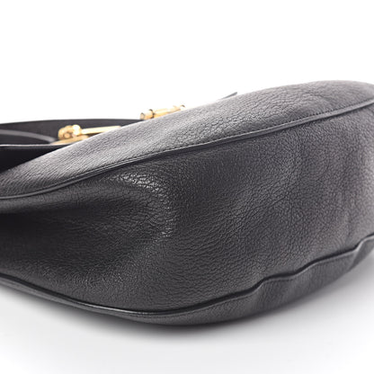 Chloe Grained Lambskin Large Drew Shoulder Bag Black 7 of 9