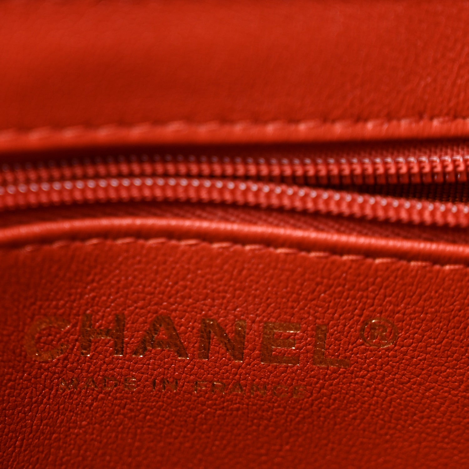 Chanel Raffia Fringe Nano Kelly Shopper Red 6 of 12