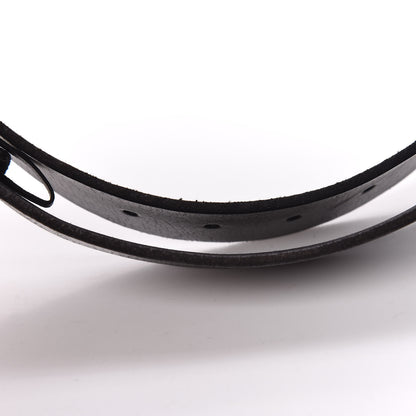 Gucci Faded Calfskin Snake Double G 40mm Belt 85 34 Black 7 of 8