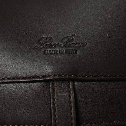 Loro Piana Smooth Calfskin Large Sesia Dark Brown 6 of 9