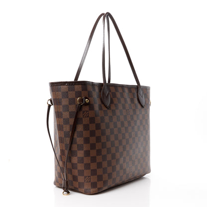 Louis Vuitton Damier Ebene Neverfull MM 3 of 16