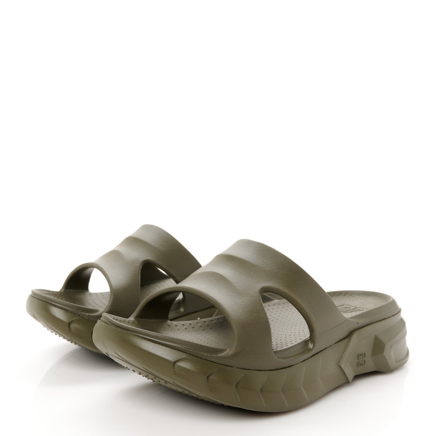 Rubber Marshmallow Sandals 36 Green