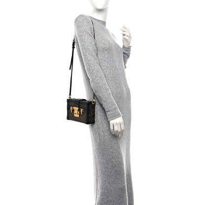 Louis Vuitton Monogram Petite Malle Black 2 of 8