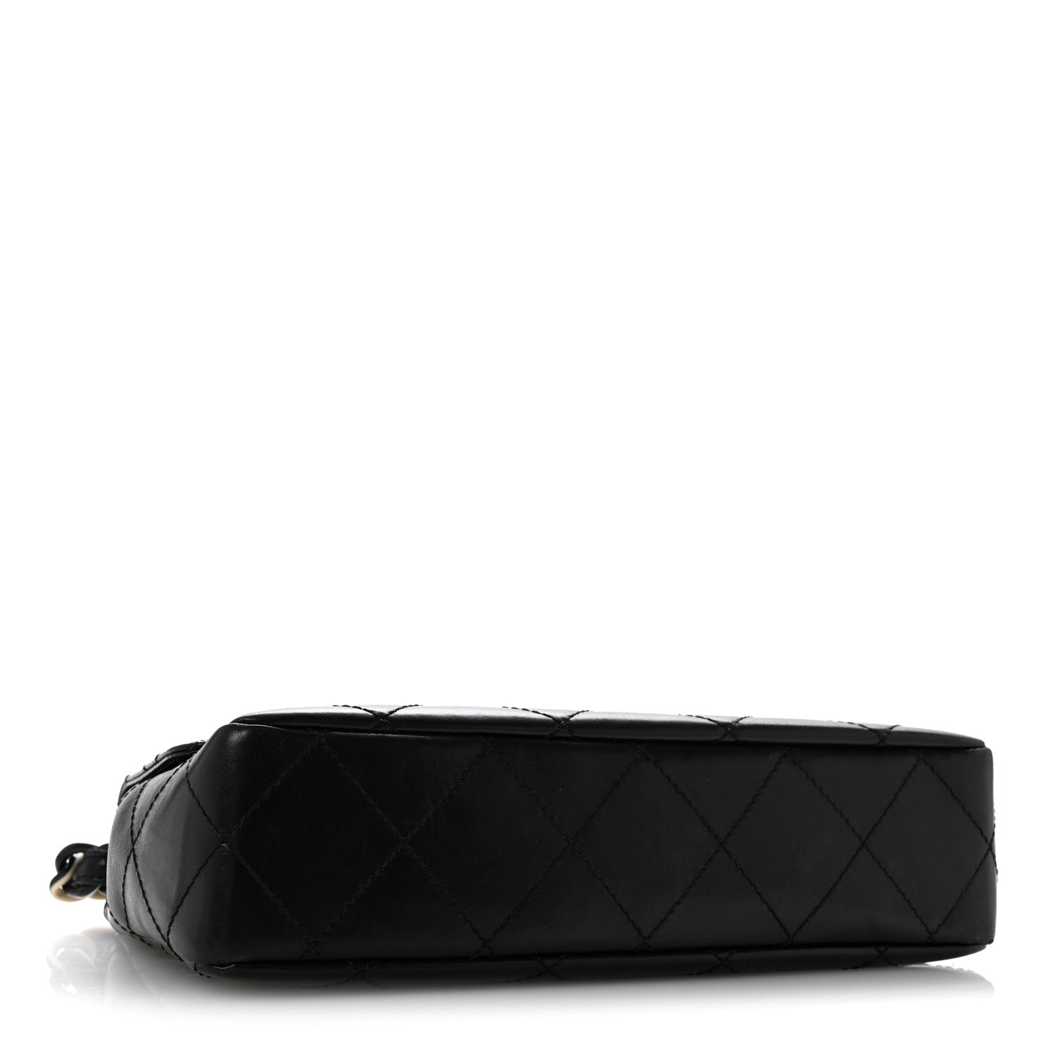 Chanel Lambskin Bekko Resin Medium Single Flap Black 4 of 14