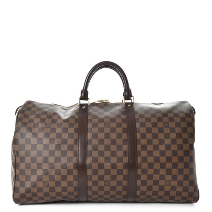 Louis Vuitton Damier Ebene Keepall 50 1 of 9