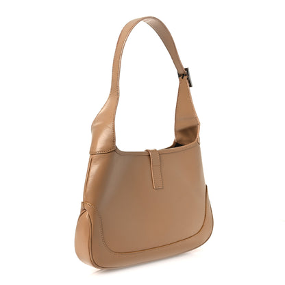 Gucci Calfskin Small Jackie O Hobo Beige 3 of 18