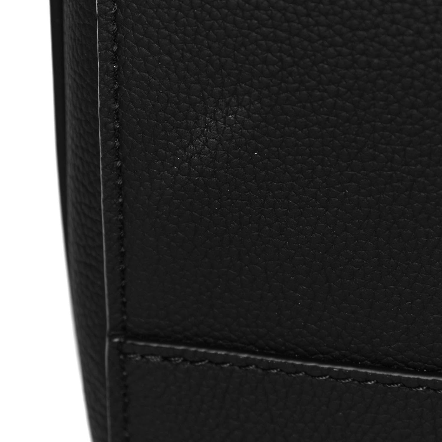 Louis Vuitton Calfskin Aerogram Messenger Black 7 of 15