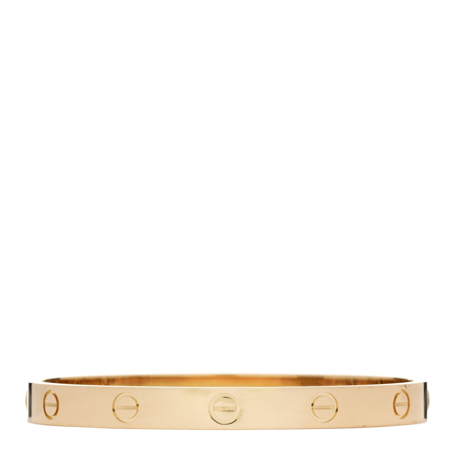 Cartier 18K Yellow Gold LOVE Bracelet 17 1 of 9