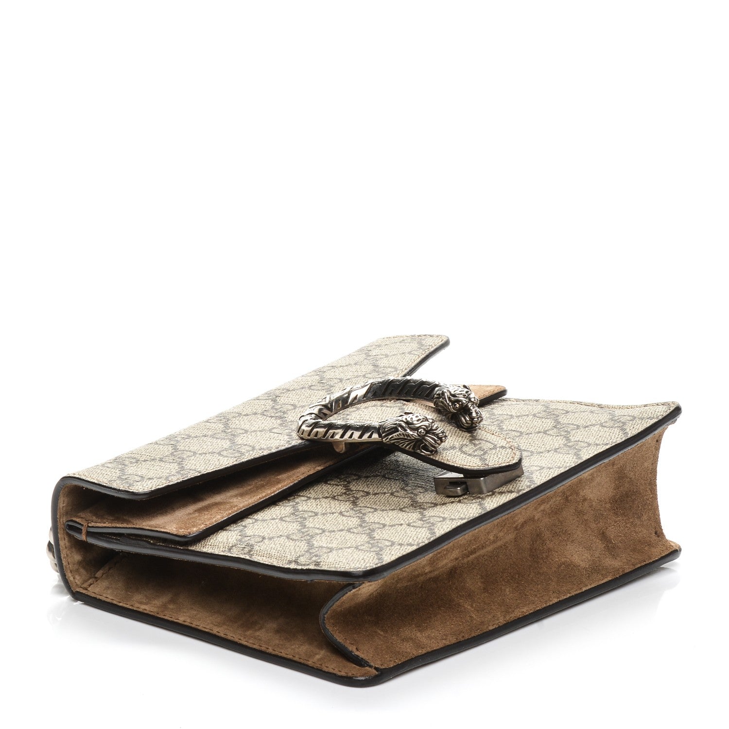 Gucci GG Supreme Monogram Mini Dionysus Shoulder Bag Taupe 4 of 6