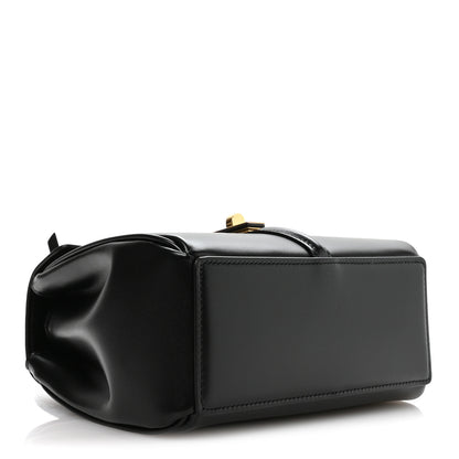 Celine Satinated Calfskin Mini 16 Top Handle Bag Black 4 of 12