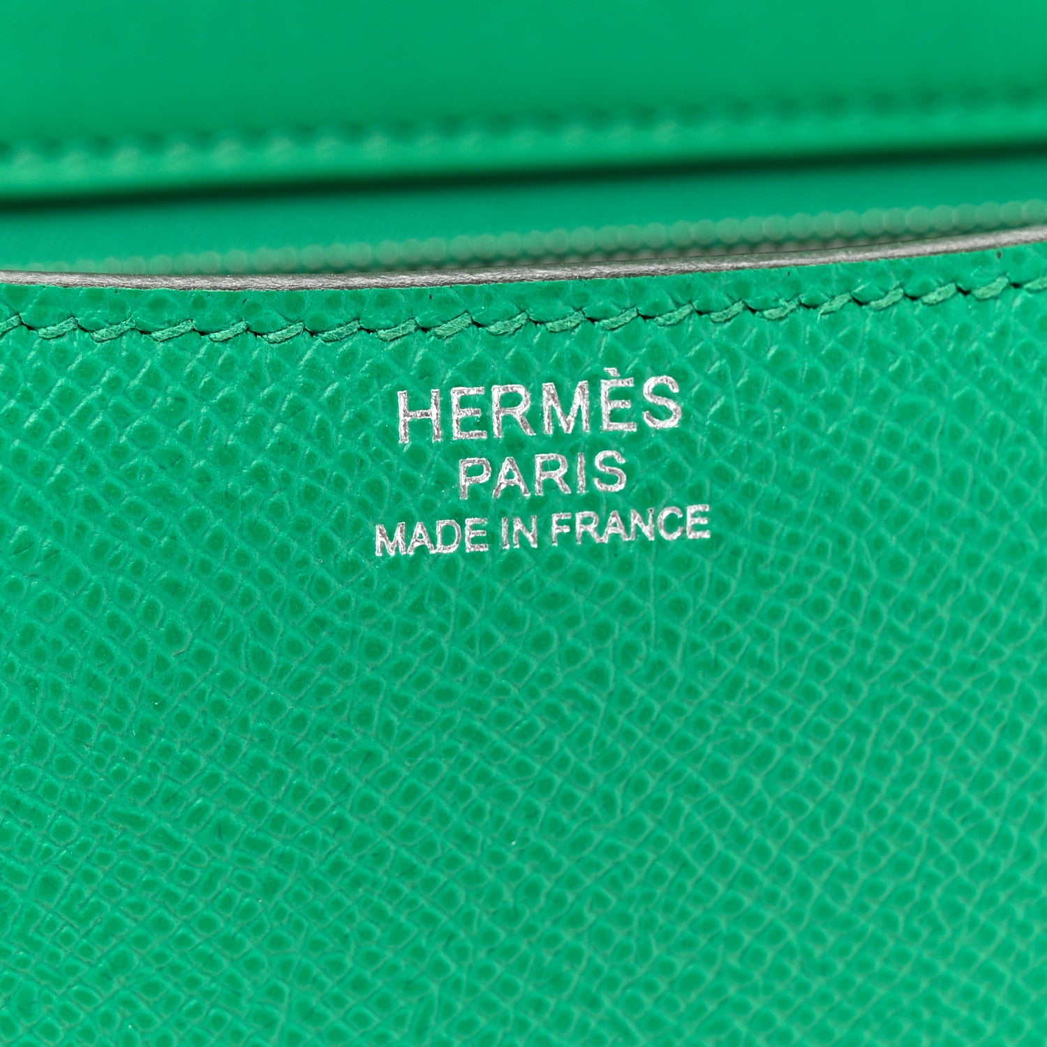 Hermes Epsom Constance 24 Vert Jade 7 of 16