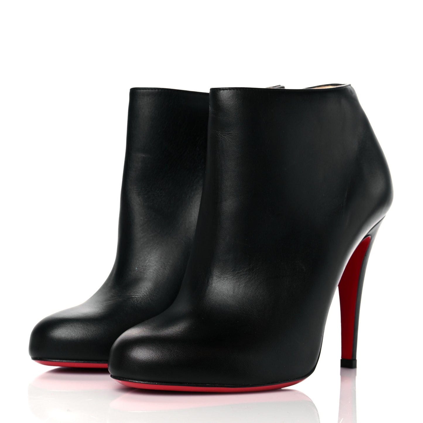 Calfskin Belle 85 Ankle Boots 36 Black