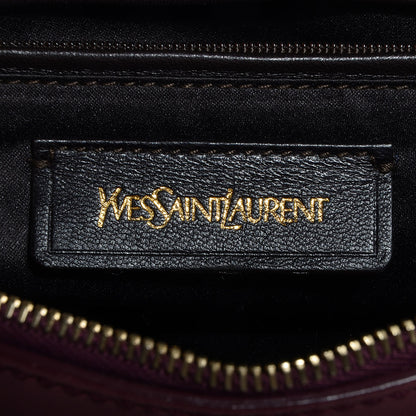 Saint Laurent Leather Medium Muse Cherry 6 of 9