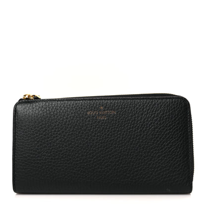 Louis Vuitton Taurillon Comete Wallet Black 1 of 6