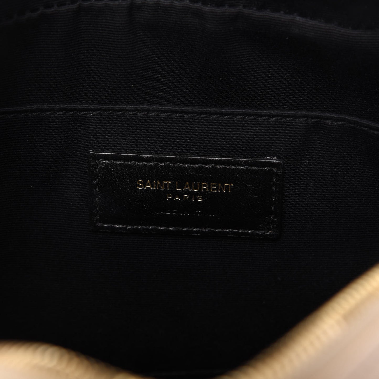 Calfskin Matelasse Monogram Lou Camera Bag Dark Latte