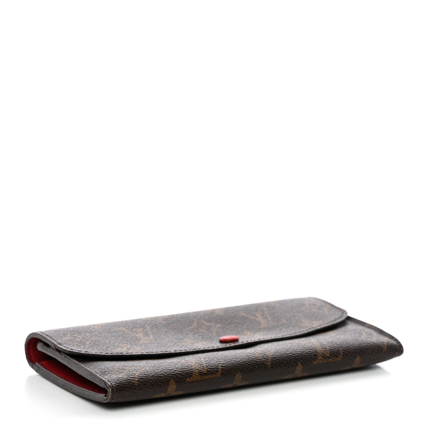 Monogram Emilie Wallet Red