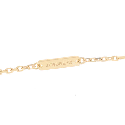 Van Cleef & Arpels 18K Yellow Gold Black Onyx Vintage Alhambra Pendant Necklace 4 of 6