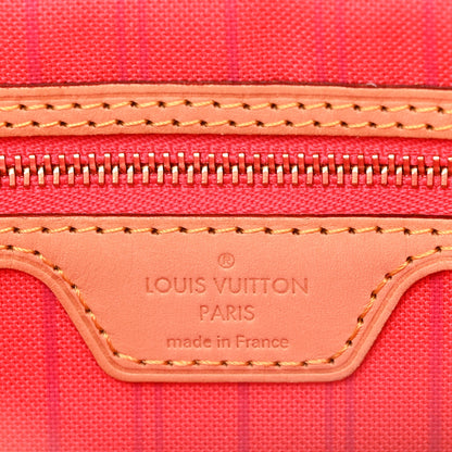 Louis Vuitton Damier Azur Delightful MM Pink 6 of 17