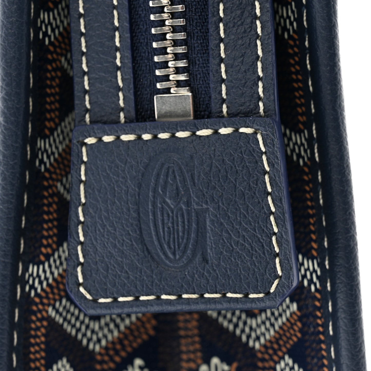 Goyardine Jouvence GM Toiletry Pouch Navy