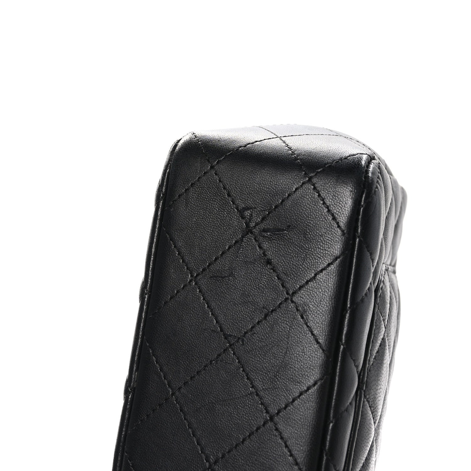 Chanel Lambskin Quilted Mini Rectangular Flap Black 11 of 12