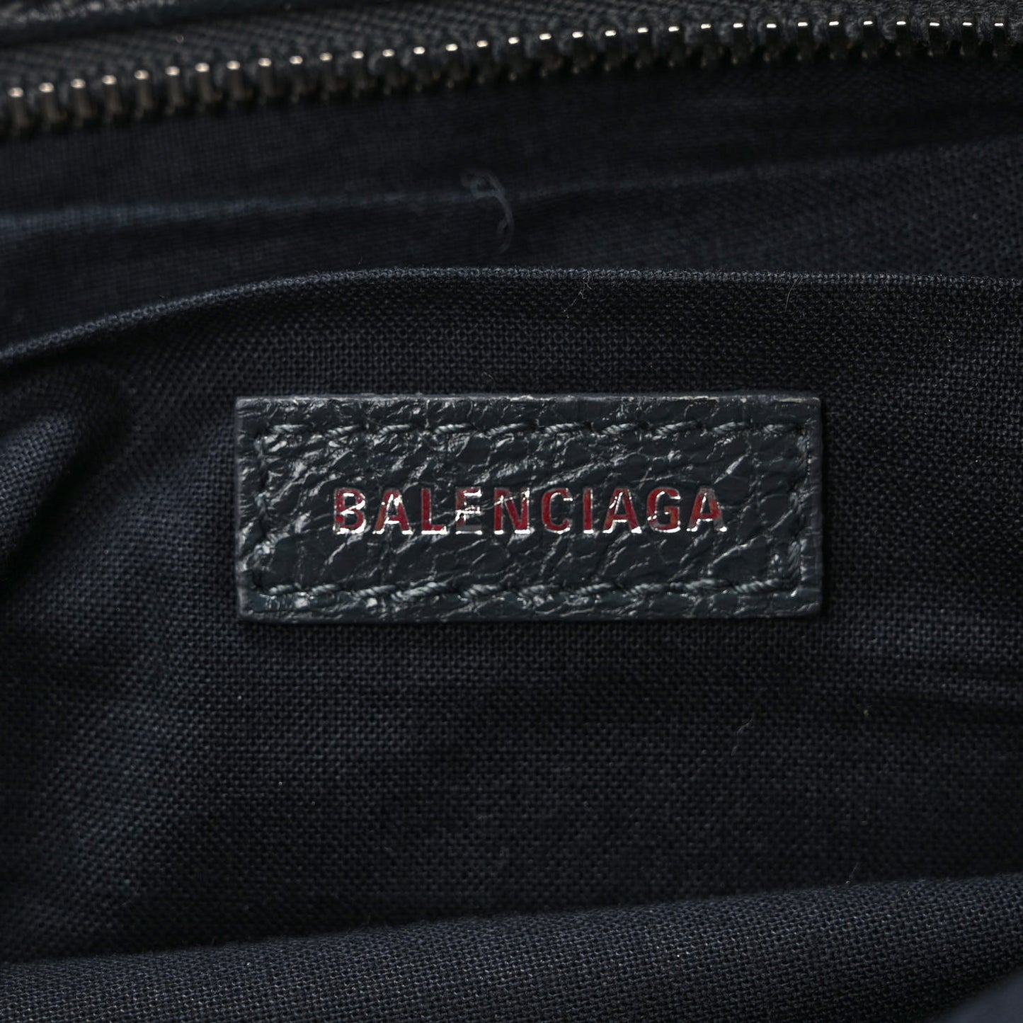 Lambskin Classic Hardware Neo Lift Hip Bag Black