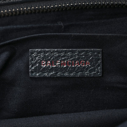 Balenciaga Lambskin Classic Hardware Neo Lift Hip Bag Black 6 of 9