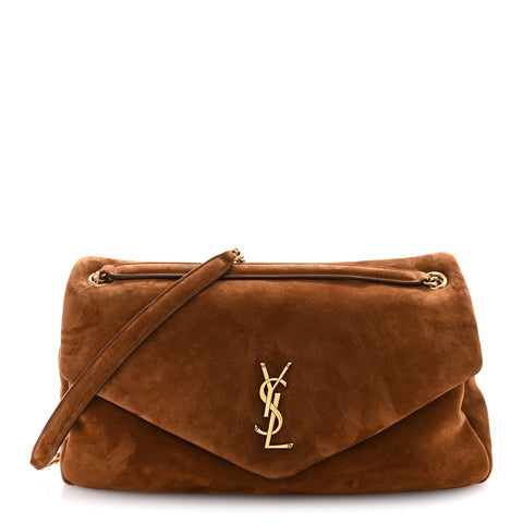Suede Large Calypso Caramel Cognac