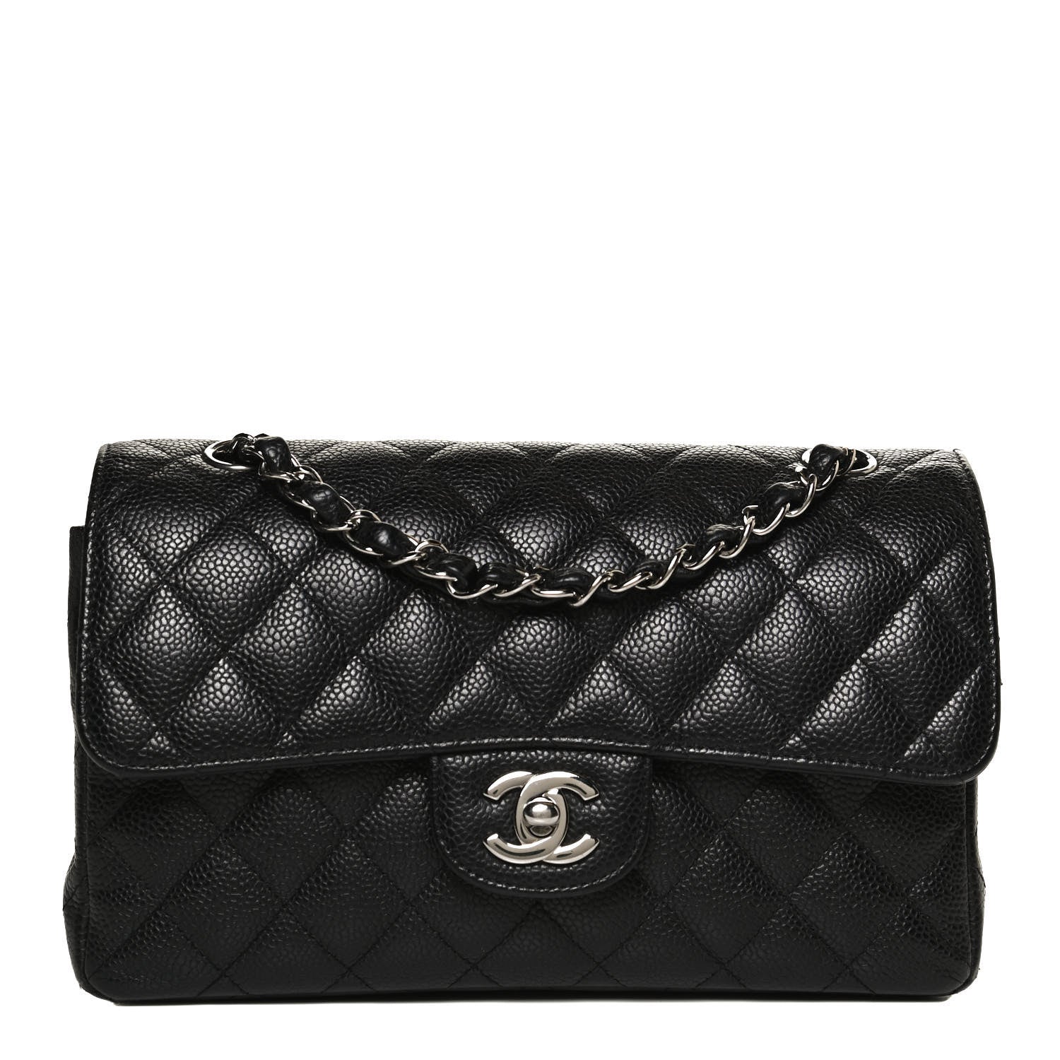 Chanel Caviar Quilted Small Double Flap Black 1 of 12