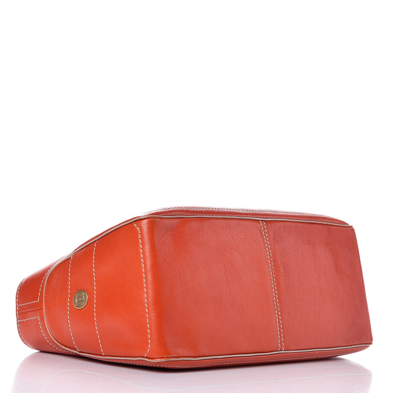 Celine Buffalo Boogie Satchel Vermillion 4 of 12