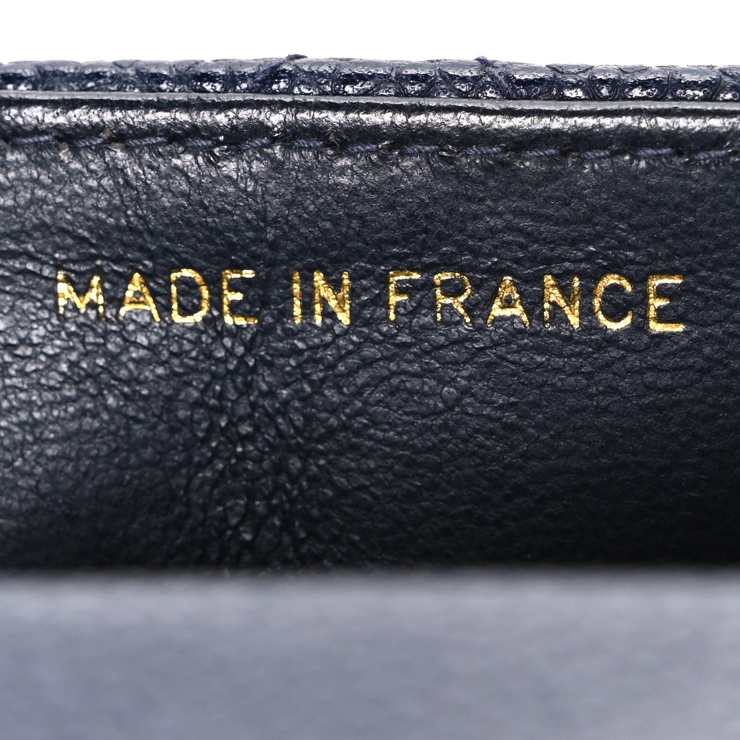 Chanel Caviar Quilted East West Flap Navy 7 of 12