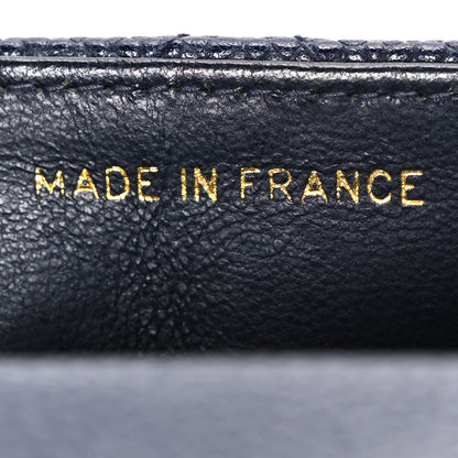 Chanel Caviar Quilted East West Flap Navy 7 of 12