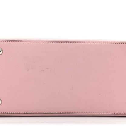 Fendi Vitello Dolce Century Petite 2Jours Tote Bubblegum Lilla Oliva 11 of 12