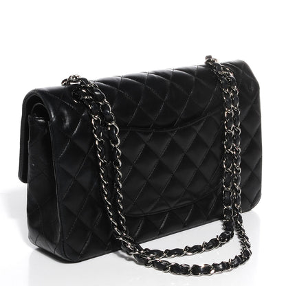 Chanel Lambskin Medium Double Flap Black 3 of 8