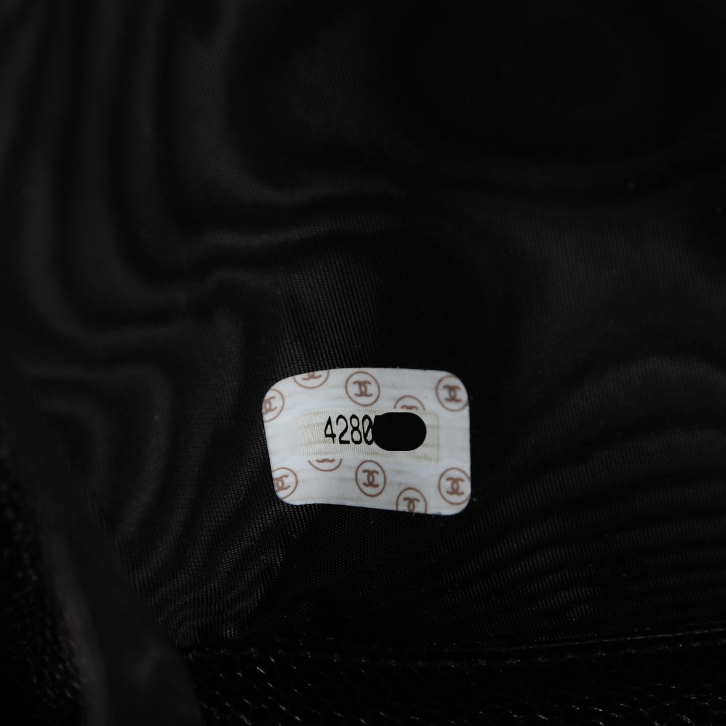 Caviar Large Timeless CC Zip Around Wallet Black