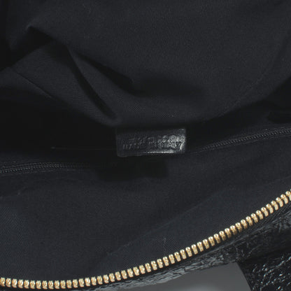Givenchy Calfskin Crocodile Embossed Large Nightingale Black 8 of 8