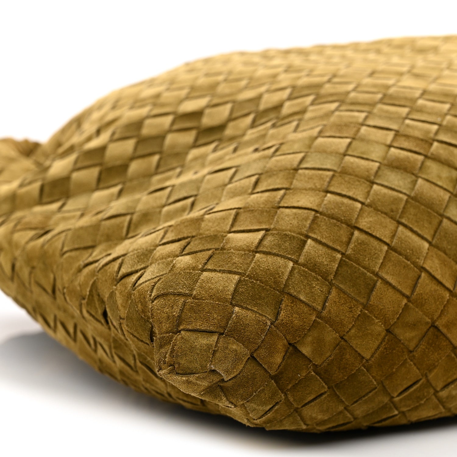 Bottega Veneta Suede Intrecciato Large Hop Mud 8 of 10